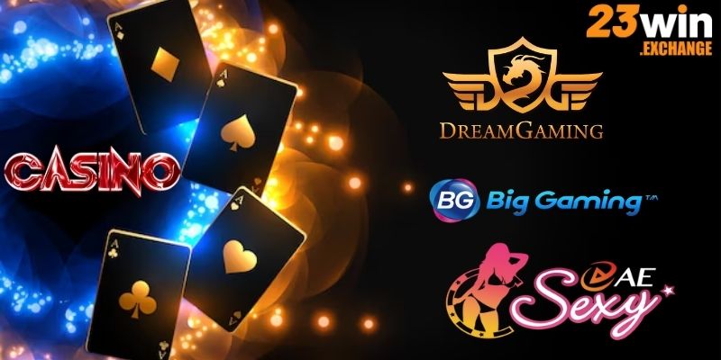 Sảnh game nổi bật tại casino 23Win